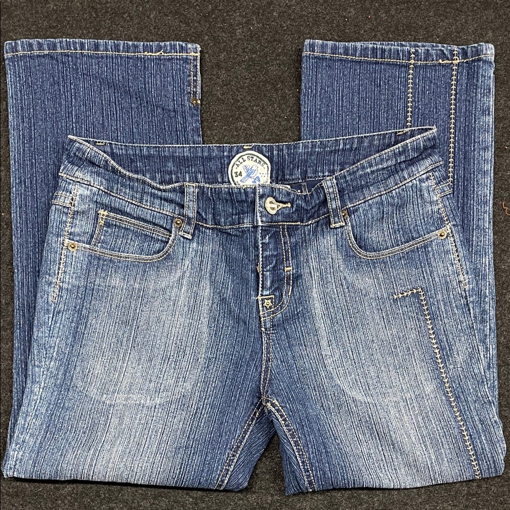 Blue Denim Women's Cropped Jeans